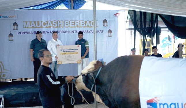 Maucash Berbagi: Rayakan Idul Adha dengan Salurkan Hewan Kurban.