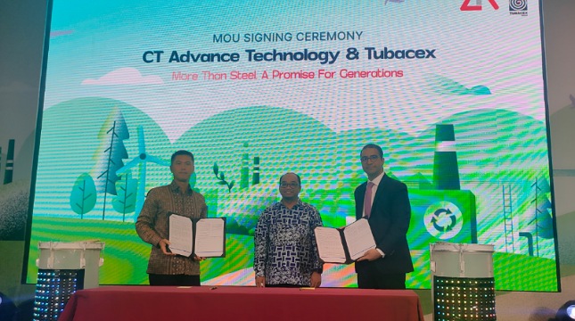 Penandatanganan MoU antara CT Advance Technology dengan Tubacex Group