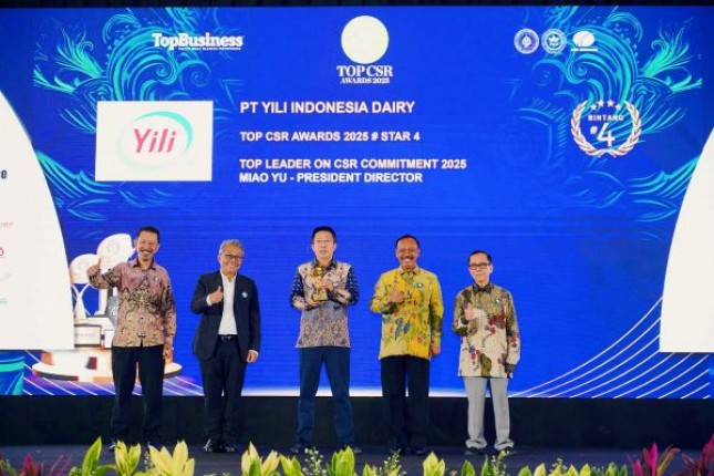 Yili Indonesia Dairy Ukir Prestasi Lewat Program CSR Inklusif dan Berkelanjutan