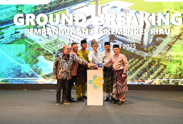 Ground breaking Pembangunan RS Kemenkes Riau