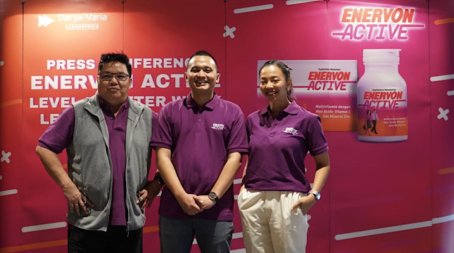 Peluncuran Kampanye #LevelUpAfterWork #LevelUpYourself, Enervon Active
