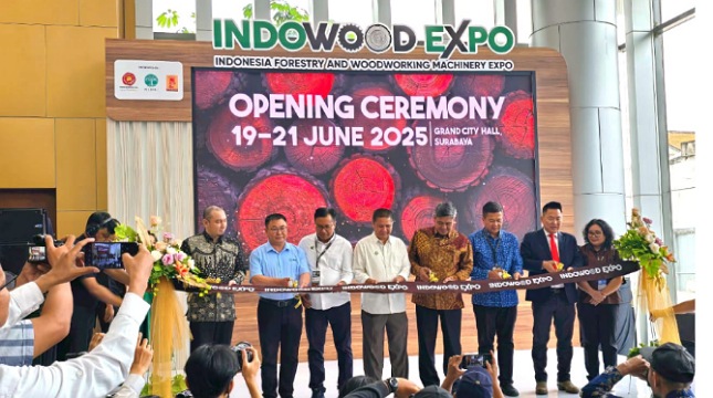 Pembukaan pameran Indowood Expo 2025