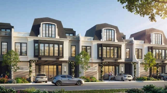 Hunian tiga lantai di cluster Bellefont Summarecon Serpong