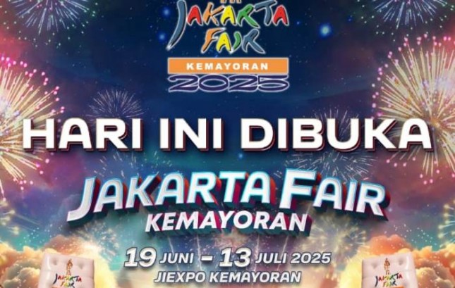 Jakata Fair 2025 sudah resmi dibuka.
