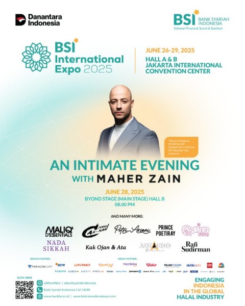 Maher Zain ramaikan BSI Internasional Expo