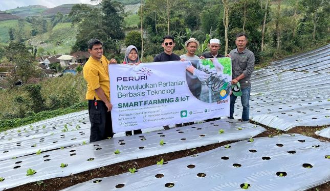 PERURI Terapkan Teknologi Smart Farming dan Internet of Things (IoT) untuk Dongkrak Produktivitas Petani di Garut
