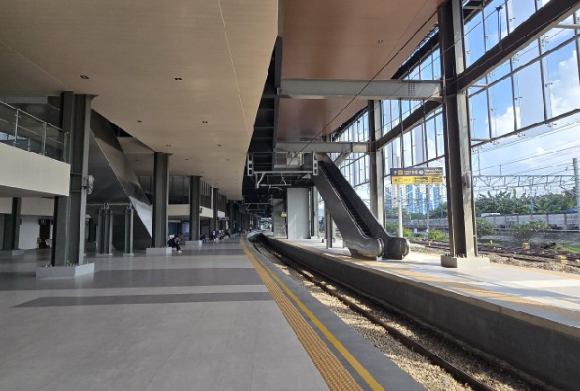 Stasiun Tanah Abang yang baru, hasil garapan PTPP