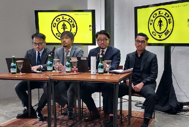 Konferensi Pers Gold's Gym Indonesia