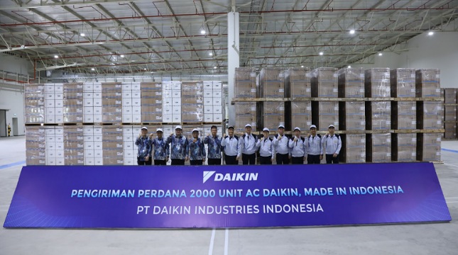DAIKIN Kirim 2.000 Unit AC Nusantara Prestige ke Dealer Seluruh Indonesia