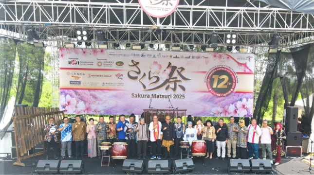 Gelaran Sakura Matsuri di Kota Jababeka