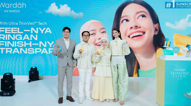 Peluncuran Sunscreen Terbaru Berteknologi Ultra ThinVeil™ dari Wardah