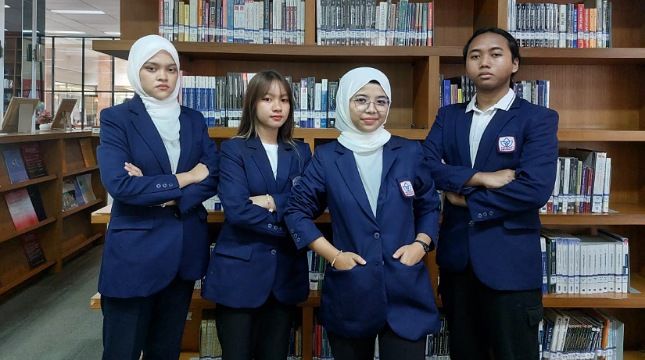 (Ki-ka) Syawa Alendra Ghitsa, Keisha Valencia Chandra, Khoerun Nissa, dan Dito Bagus Chandrawinata.