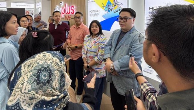 Dari Kiri: Andri Gunawan - Head of Product Digiplus, Erwin Renehan - Head of Operation Digiplus, Dwita Satyanti - Head of Marketing Digiplus, dan Sergio Ticoalu - Head of Marketing Infinix Indonesia.