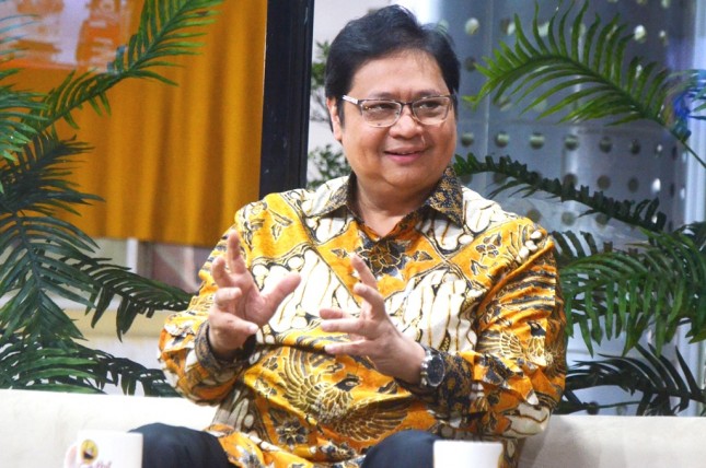 Menteri Perindustrian, Airlangga Hartarto (Foto: Humas)