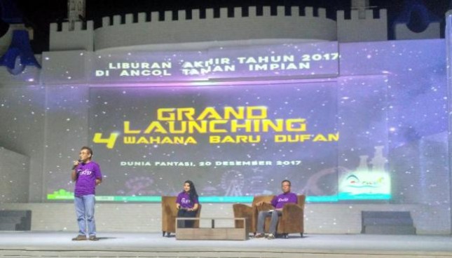 PT Pembangunan Jaya Ancol Tbk menghadirkan empat wahana baru yaitu, Dream Playground, Galatica, Colour of Kingdom dan Time Adventures menyambut liburan akhir tahun.