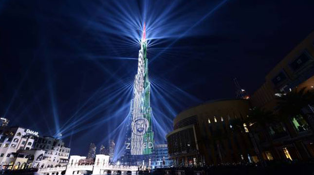 Burj Khalifa, Gedung Tertinggi di Dubai, Uni Emirat Arab (Foto:Atiq Ur Rehman/gulfnews.com)
