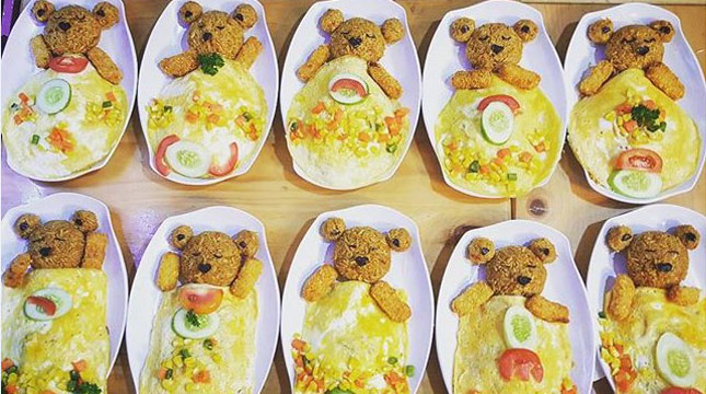 Teddy Bar, Hadirkan Berbagai Menu Berbentuk Teddy Bear (Foto:Ist)