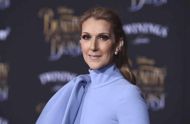 Celine Dion di Premier Film Beauty and The Beast. (Foto Ist)