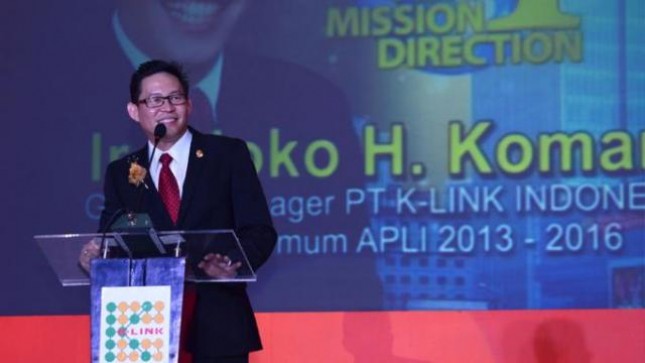Ketua Umum Asosiasi Penjualan Langsung Indonesia (APLI) Djoko Hartanto Komara 