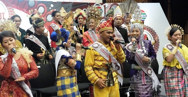 Kontestan Liga Dangdut Indonesia (LIDA) Indosiar yang datang dari 34 Provinsi di Indonesia (Foto: AMZ)