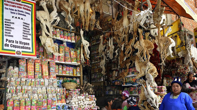 Mercado de las Brujas, Pasar Unik di Bolivia (Foto:dailymail.co.uk)
