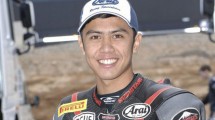 Ali Adriansyah Rusmiputro Yamaha YZF R3 di tim Pertamina Indonesia Racing Team (2013.europeanjuniorcup.com))