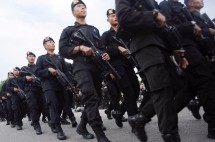 Pasukan Brimob/Polisi (Foto Dok Industry.co.id)