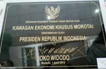 Presiden Jokowi resmikan KEK Morotai