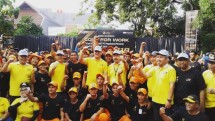 Pegadaian gelar kegiatan bersih-bersih dengan teman Gold for Work yang diadakan serentak di 12 lokasi yang melibatkan 6.000 orang.