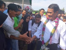 Mentan Amran Sulaiman di Kabupaten Takalar, Sulsel