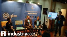 Qlue bekerjasama dengan Nvidia (Hariyanto/INDUSTRY.co.id)