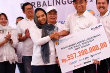 Perum Jamkrindo berpartisipasi bina lingkungan