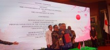 Penandatanganan Memorandum of Cooperation (MoC) antara Menteri Ketenagakerjaan, M Hanif Dhakiri dan Duta Besar Luar Jepang untuk Indonesia, Mr. Masafumi Ishii