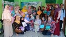 Jababeka Berikan Pelatihan Sulam Pita Bagi Para Ibu di Cikarang