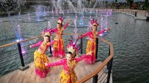 Taman Asia Afrika di Kiara Artha Park Bandung