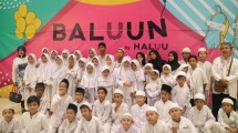 200 anak panti asuhan merayakan Hari Anak Nasional dengan melakukan berbagai hal menarik di Haluun by Haluu.(ist)