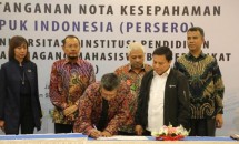 Pupuk Indonesia Teken Nota Kesepahaman dengan 20 Perguruan Tinggi