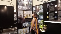 Arsitek Delution, hadir di acara IndoBuildTech Jakarta The 2nd Phase di Jakarta Convention Center (JCC), Rabu (21/8).(Andi Mardana)