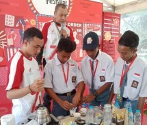 Peserta SMN Maluku Ikuti Pelatihan Kopi Mitra Binaan PT Indra Karya