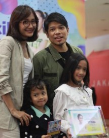 Abbey Putri Sulung Artika Sari Dewi dan Baim Ngikuti Jejak Sang Ayah