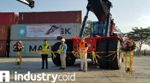 Serah Terima Kalmar Eco Reachstacker