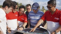 Dorna Tinjau Pembangunan Sirkuit Mandalika di NTB
