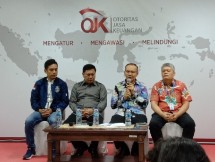 Ketua Satgas Waspada Investasi Togam Tobing dan Kominfo beserta Polri