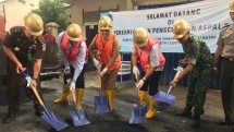 Chandra Asri Petrochemical Bersama Pemkot Cilegon Resmikan Aspal Plastik Sepanjang 19 KM