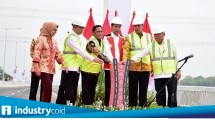 Presiden Jokowi meresmikan Tol Layang Japek