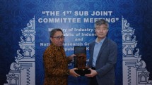 Direktur Jenderal Industri Logam, Mesin, Alat Transportasi dan Elektronika (ILMATE) Kemenperin RI, Harjanto pada acara The 2nd Indonesia Japan Automotive Dialogue di Bali.
