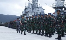 Pangkogabwilhan I Pimpin Apel Gelar Pasukan Pengamanan Laut Natuna