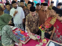 Ketua Dewan Komisioner OJK Wimboh Santoso di acara Bank Wakaf