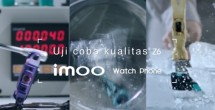 Uji coba kualitas Z6 imoo watch phone