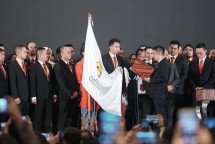 Mardani H. Maming yang terpilih sebagai Ketua Umum Badan Pengurus Pusat (BPP) Himpunan Pengusaha Muda Indonesia (HIPMI) Masa Bakti 2019-2022 pada Munas HIPMI XVI